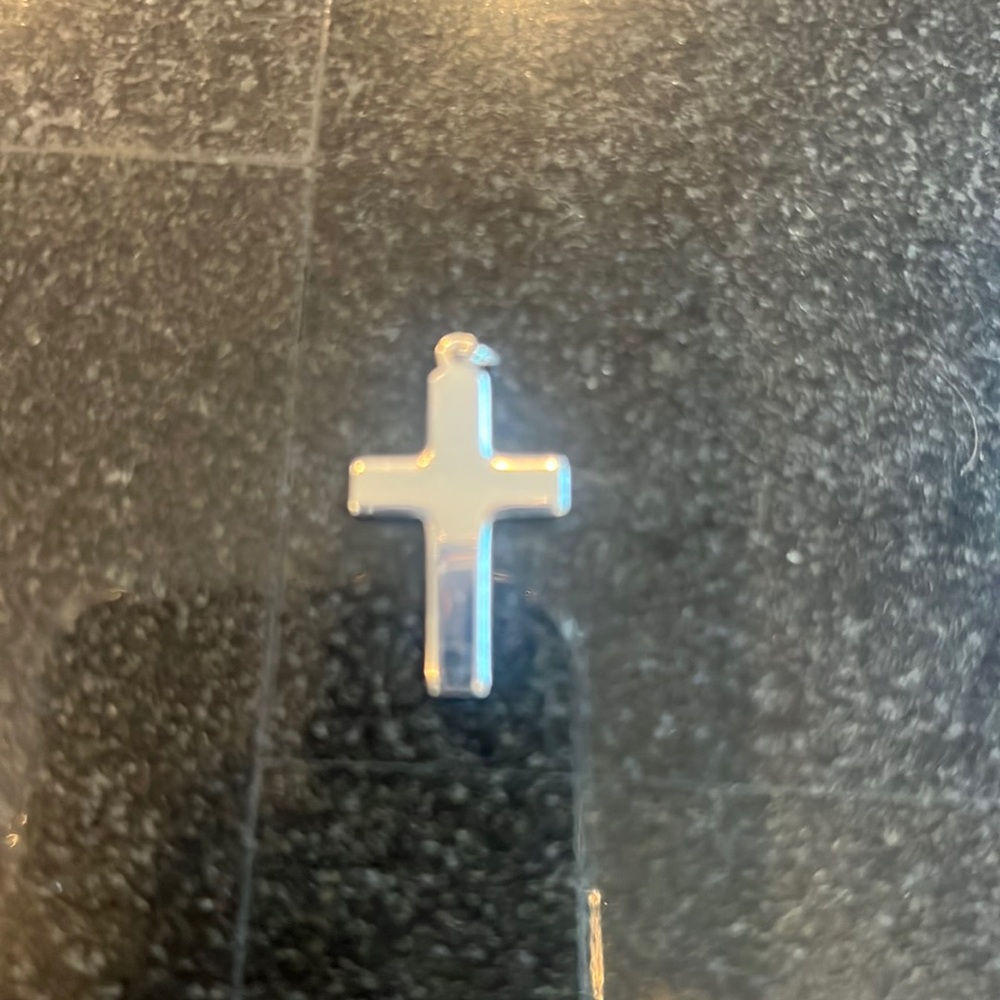 Sterling silver crucifix